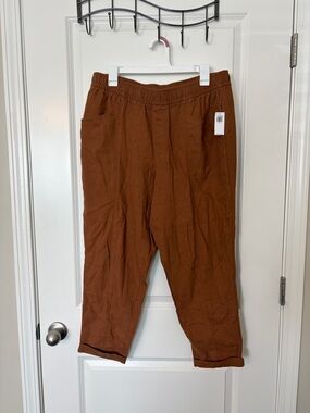 Old Navy Women’s Relaxed Elastic Waist Linen Pants